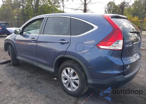 2013 Honda Cr-V Ex z USA, uszkodzony, nr VIN 2HKRM4H58DH678202